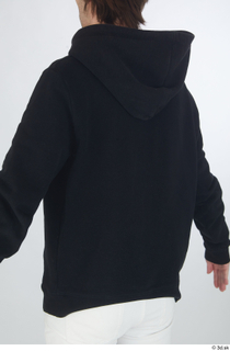 Chadwick black hoodie casual dressed upper body 0004.jpg